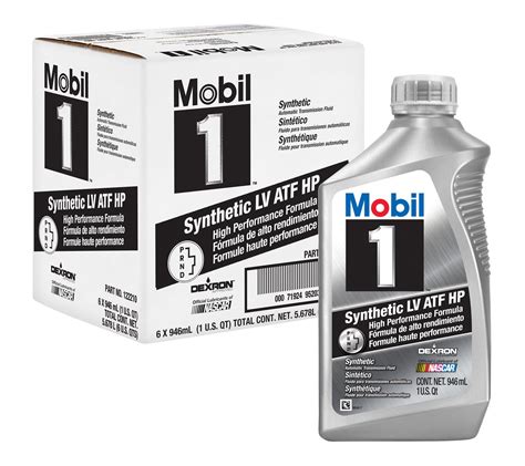 mobil 1 synthetic atf lv hp|mobil 1 lv atf hp transmission fluid.